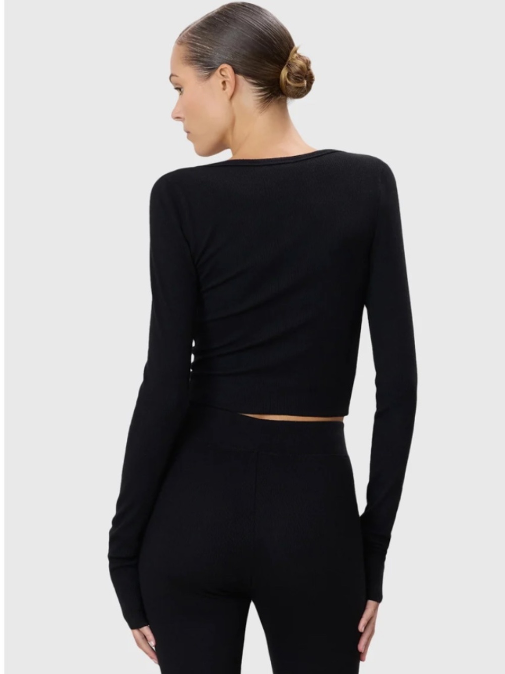 Eterne Cropped Cardigan | Butter Rib (RARE) - Picture 5 of 5